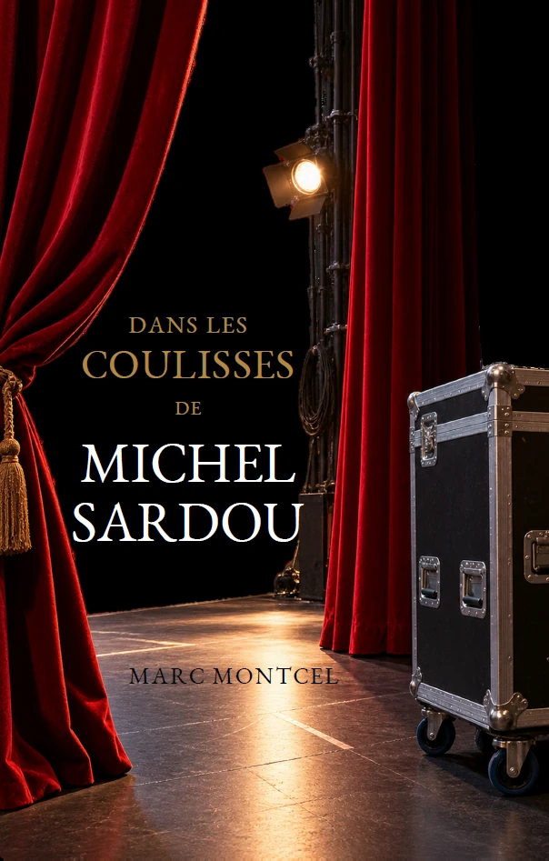 Couverture de Dans les coulisses de Michel Sardou, de Marc Montcel